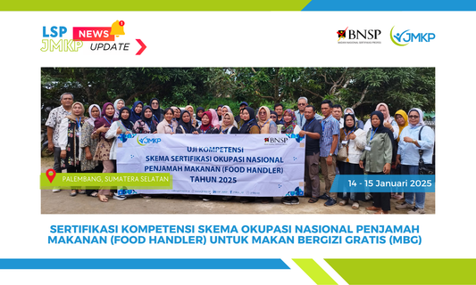 SERTIFIKASI OKUPASI NASIONAL PENJAMAH MAKANAN (FOOD HANDLER) - MBG PALEMBANG