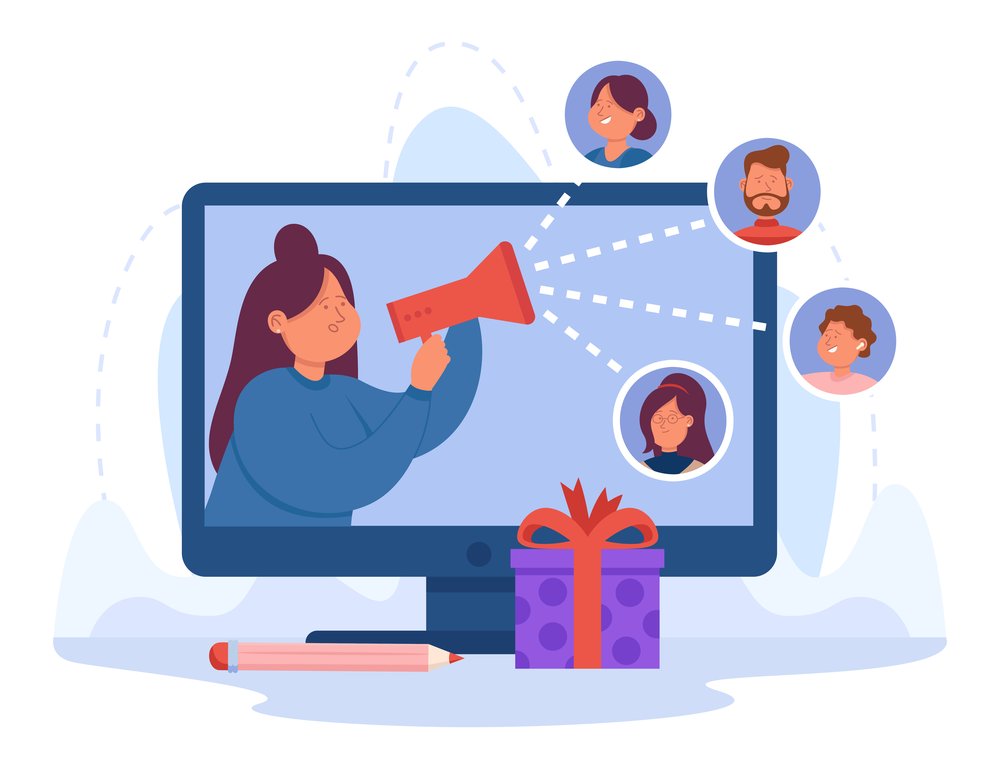 <a href="https://www.freepik.com/free-vector/online-advice-referrals-from-influencer-social-media-woman-holding-megaphone-advertising-message-clients-flat-vector-illustration-affiliate-marketing-influence-interaction-concept_22343959.htm#fromView=search&page=1&position=34&uuid=6ec6bcd5-24cf-4f5b-b98f-29dd6f75a47e">Image by pch.vector on Freepik</a>