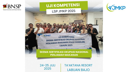 PELAKSANAAN SERTIFIKASI KOMPETENSI PENJAMAH PANGAN (FOOD HANDLER) – TA'AKTANA RESORT LABUAN BAJO