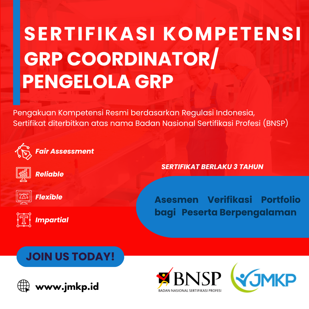 Sertifikasi Kompetensi Pengelola GRP