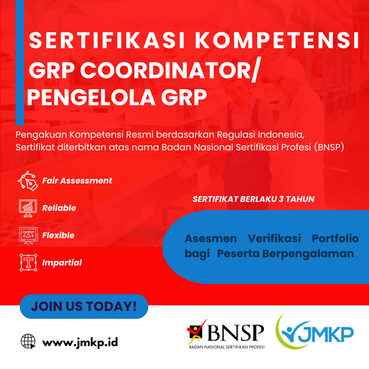Sertifikasi Kompetensi Pengelola GRP