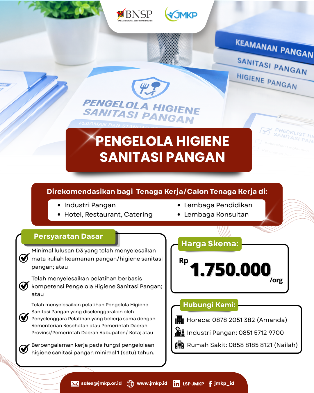 Pengelola Higiene Sanitasi Pangan