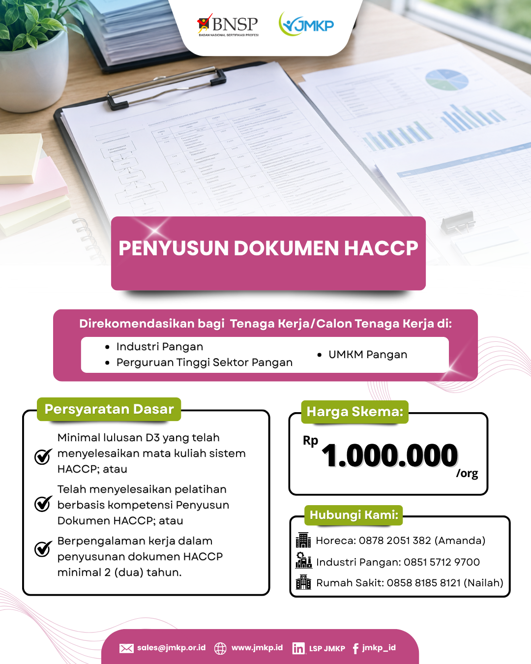 Penyusun Dokumen HACCP