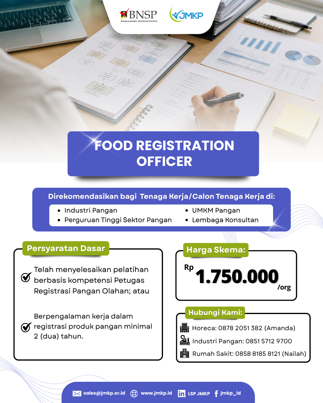 Food Registration Officer