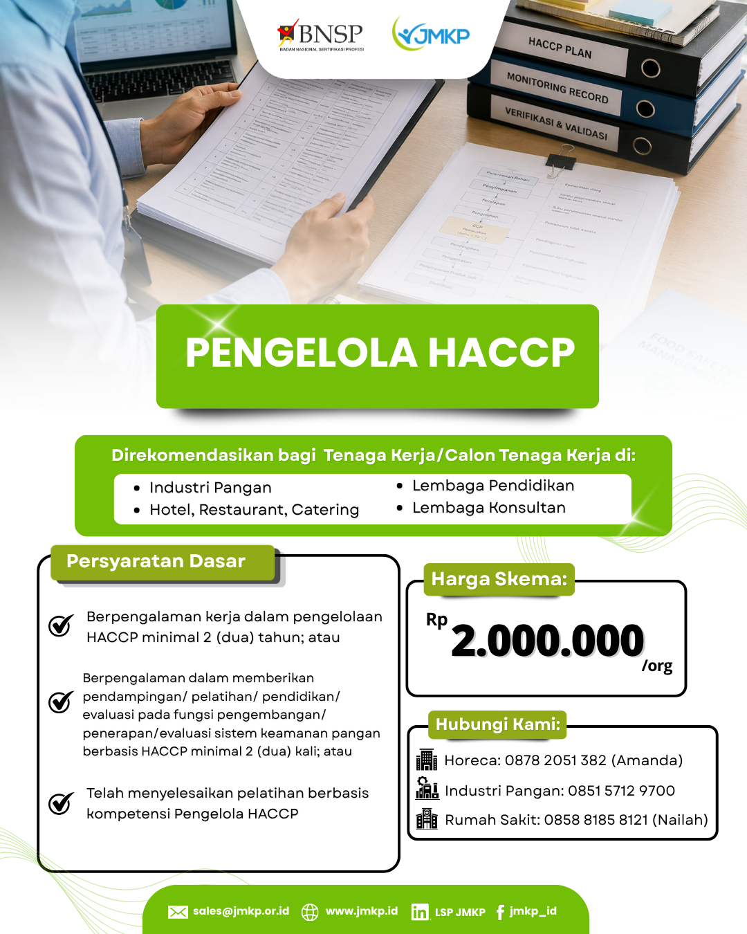 Pengelola HACCP