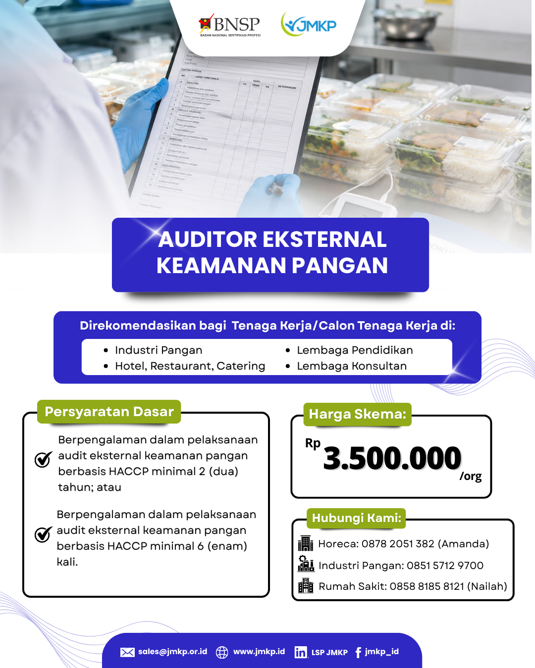 Auditor Eksternal Keamanan Pangan