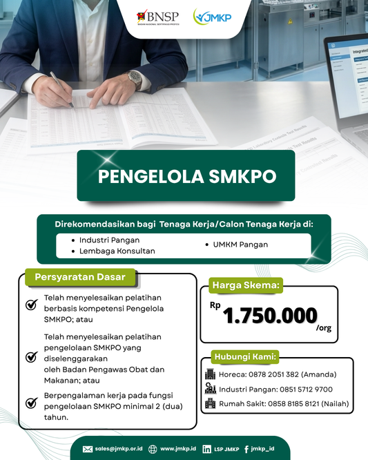 Sertifikasi Kompetensi Pengelola SMKPO