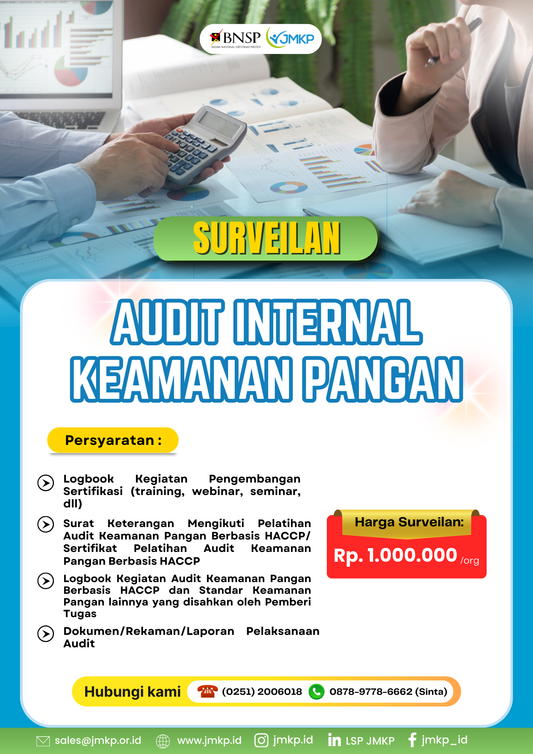 Surveilan Audit Internal Keamanan Pangan