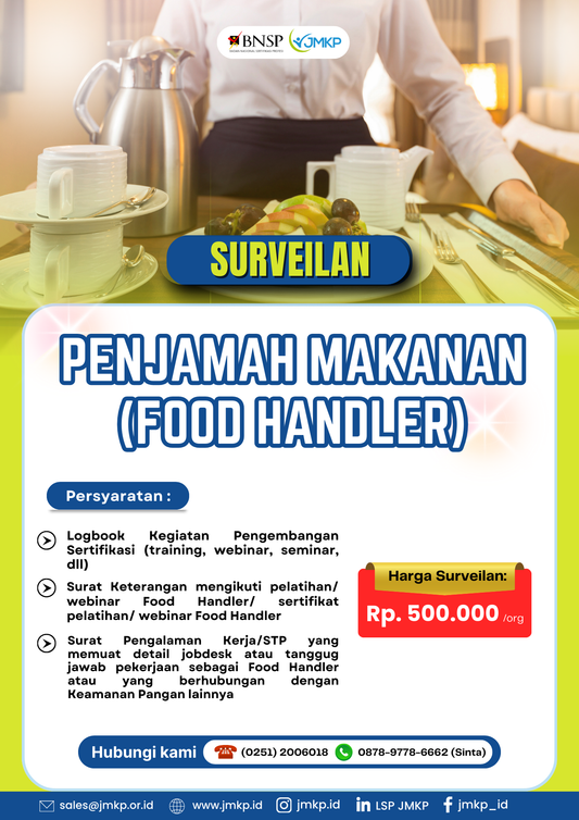 Surveilan Penjamah Makanan (Food Handler)