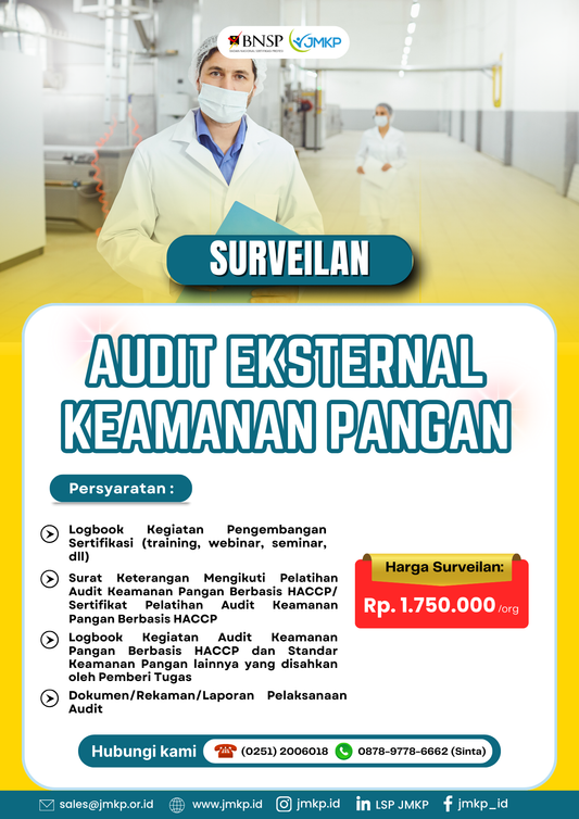 Surveilan Audit Eksternal Keamanan Pangan