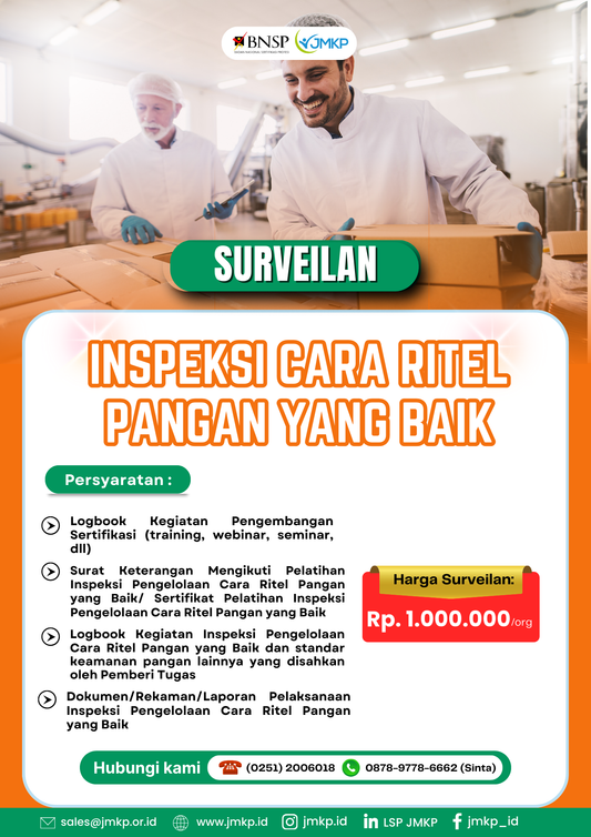 Surveilan Inspeksi Cara Ritel Pangan yang Baik